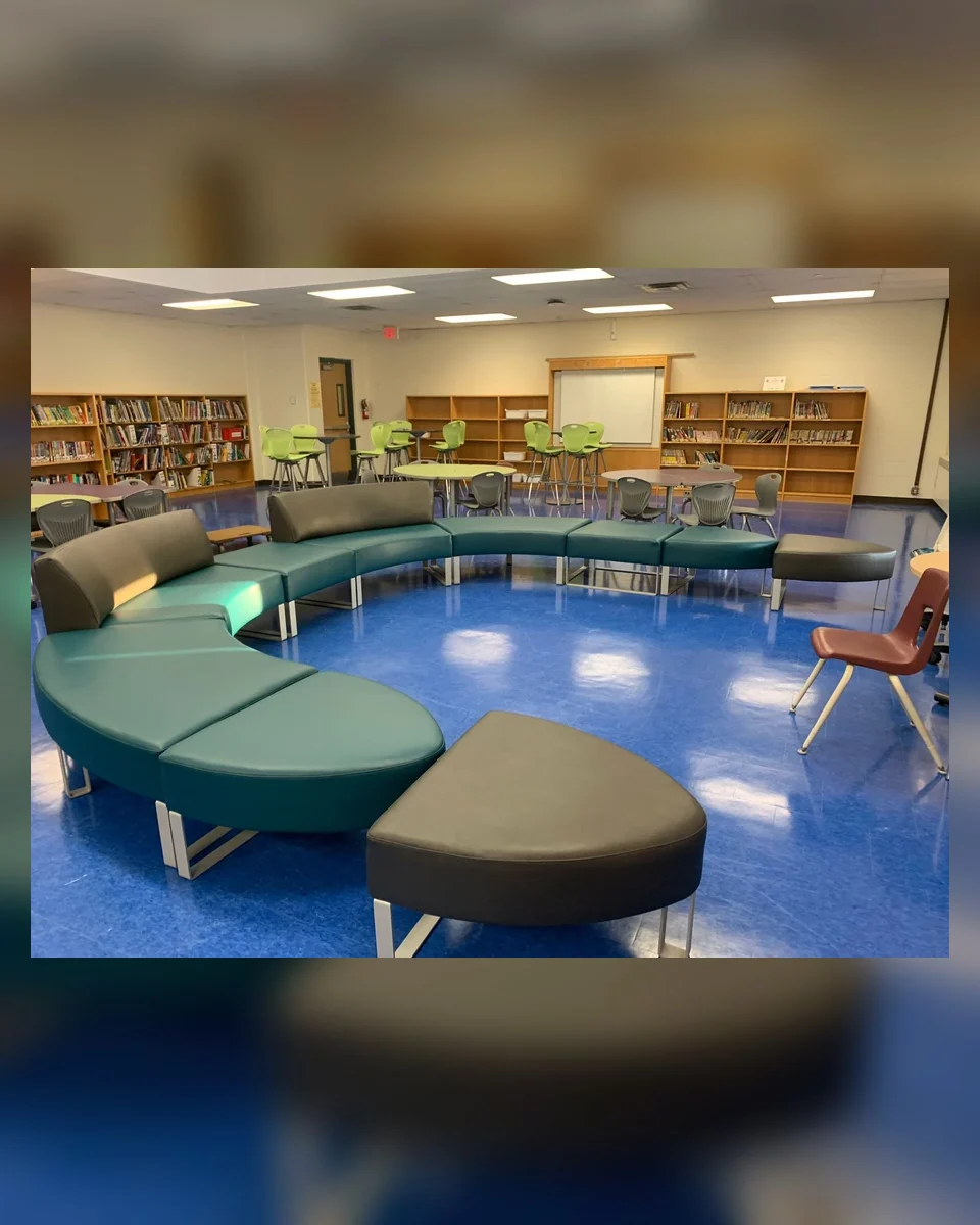 Custom specialty commercial upholstery project